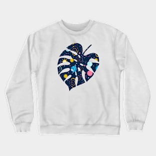 Monstera Universe Crewneck Sweatshirt